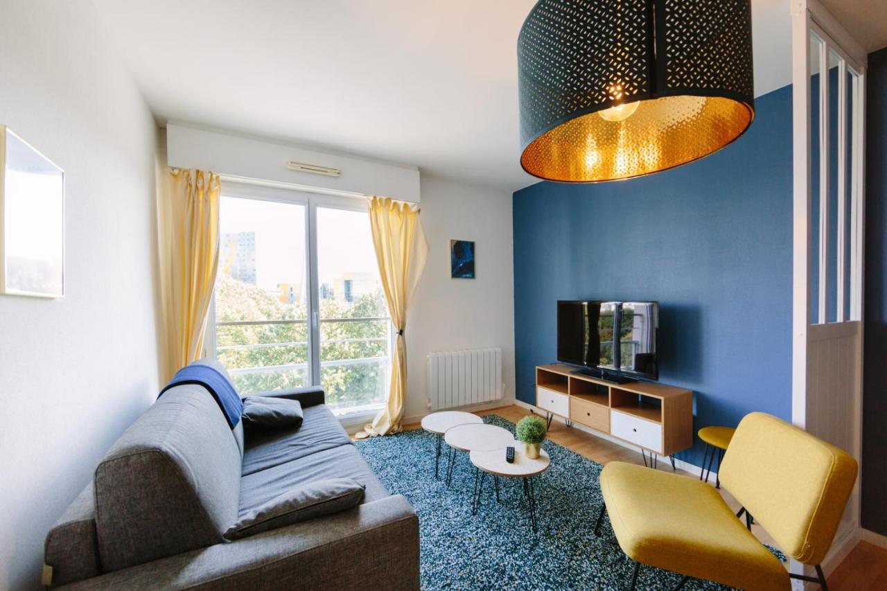 Apartament L'Idylle : T2 De Standing Avec Parking - Gare/Cite Des Congres/Lieu Unique Nantes Zewnętrze zdjęcie