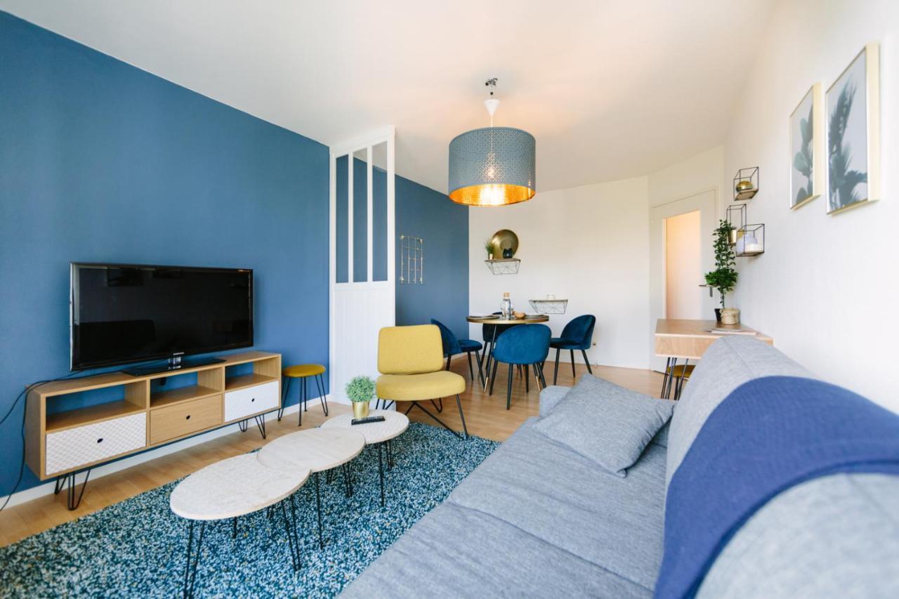 Apartament L'Idylle : T2 De Standing Avec Parking - Gare/Cite Des Congres/Lieu Unique Nantes Zewnętrze zdjęcie